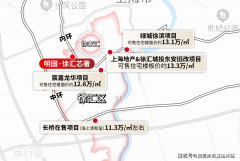 达徐家汇、古北、漕河泾等高能级财产区